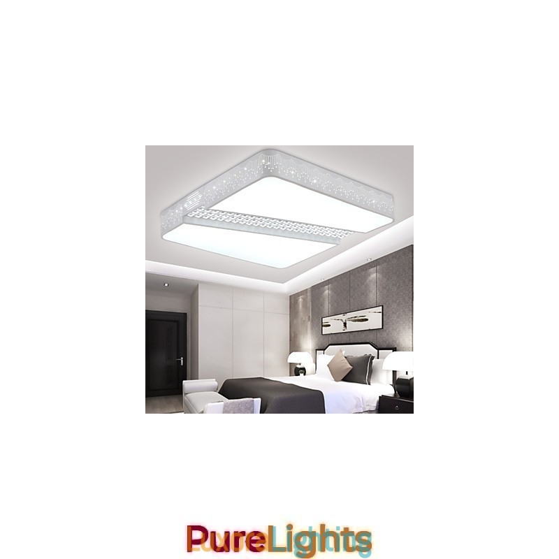 Designer Touch Decorative Flush Mount Modern Contemporary Metal