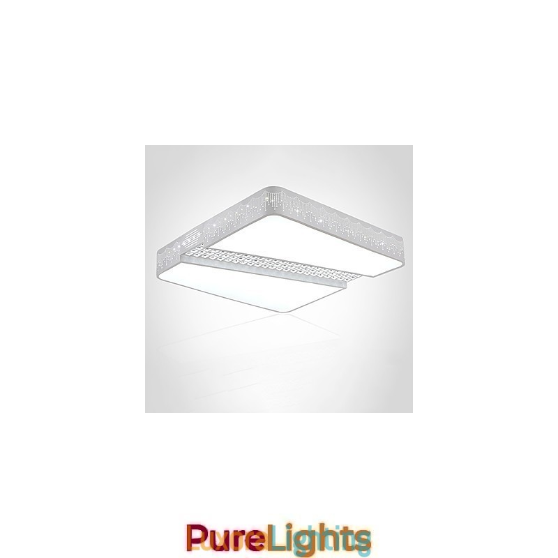 Designer Touch Decorative Flush Mount Modern Contemporary Metal