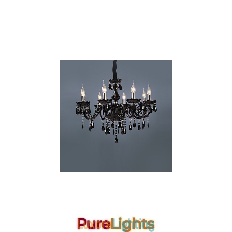 Designer Touch Decorative Modern Contemporary Crystal Electroplated Chandelier