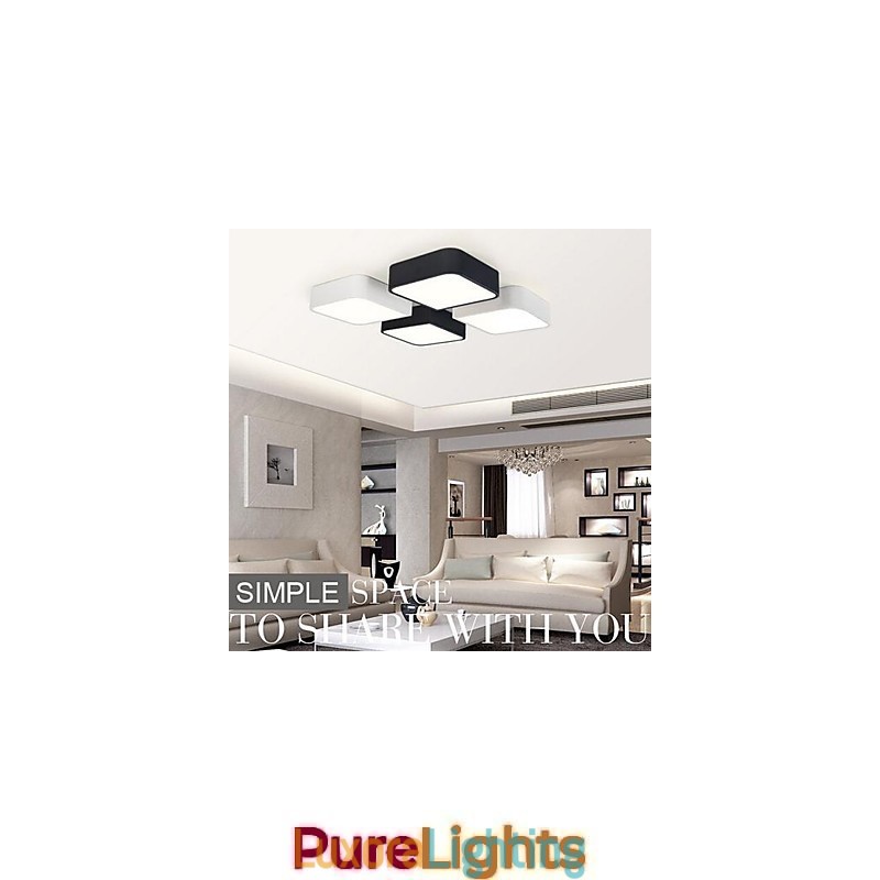 Designer Touch Decorative Modern Contemporary Painting Metal Flush Mount