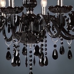 Designer Touch Decorative Modern Contemporary Crystal Electroplated Chandelier
