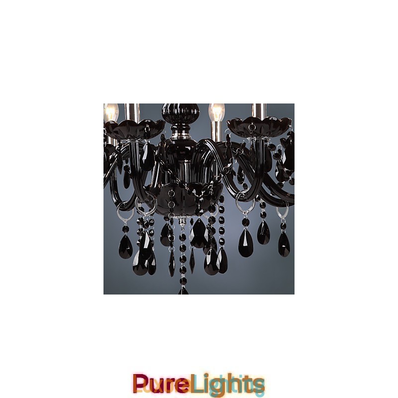 Designer Touch Decorative Modern Contemporary Crystal Electroplated Chandelier