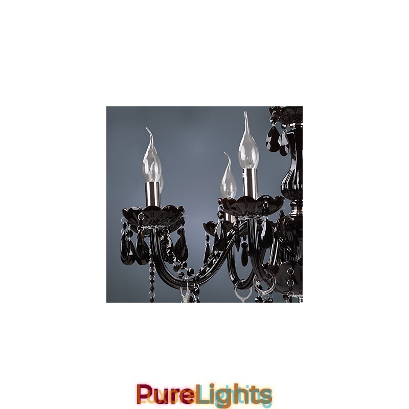 Designer Touch Decorative Modern Contemporary Crystal Electroplated Chandelier