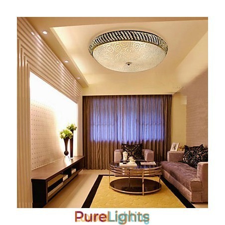 Designer Touch Decorative Luxuriant Ceiling Light with 4 Lights in Golden