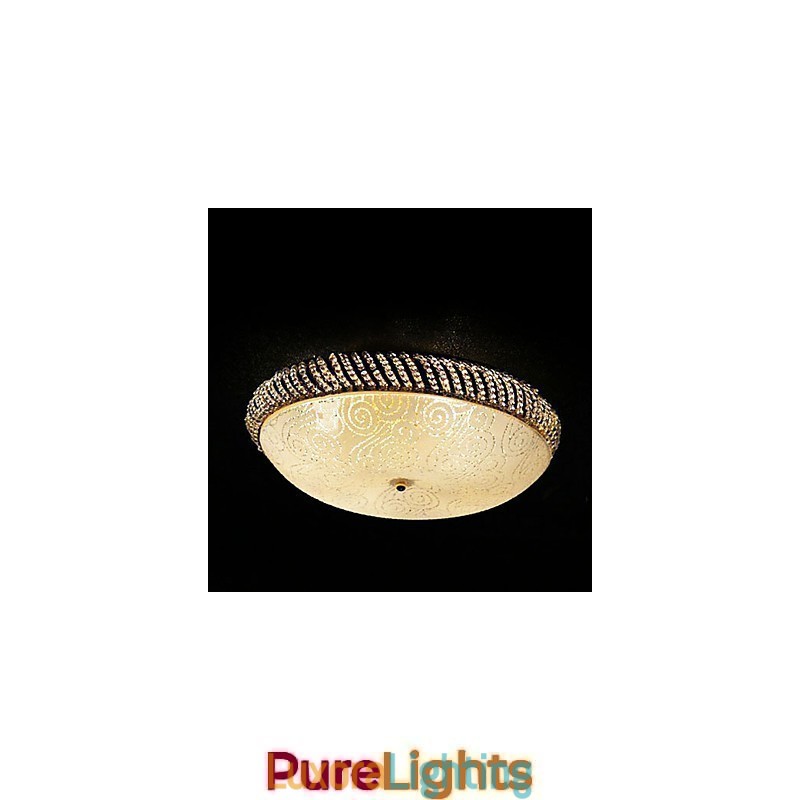 Designer Touch Decorative Luxuriant Ceiling Light with 4 Lights in Golden