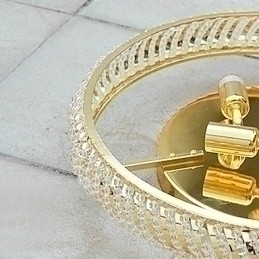 Designer Touch Decorative Luxuriant Ceiling Light with 4 Lights in Golden