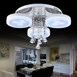 Designer Touch Decorative Flush Mount Modern Contemporary Metal