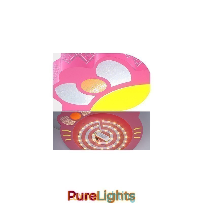 Designer Touch Decorative Flush Mount Ceiling Light Mounted Modern Contemporary Metal