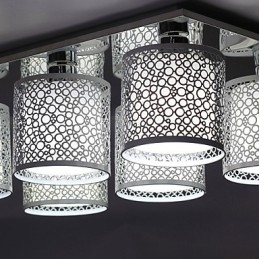 Designer Touch Decorative Modern Contemporary Painting Metal Flush Mount