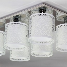 Designer Touch Decorative Modern Contemporary Painting Metal Flush Mount