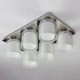 Designer Touch Decorative Modern Contemporary Painting Metal Flush Mount