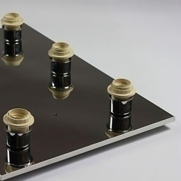 Designer Touch Decorative Modern Contemporary Painting Metal Flush Mount