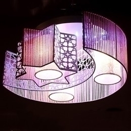 Designer Touch Decorative Chandelier Lights Modern Contemporary Metal