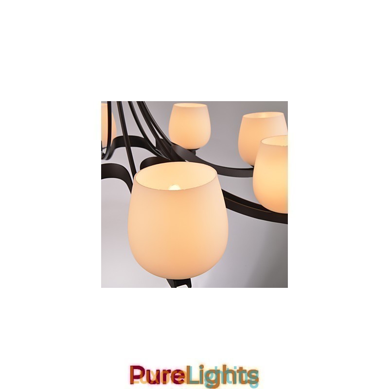 Designer Touch Decorative Traditional Classic Retro Mini Style Painting Metal Chandelier