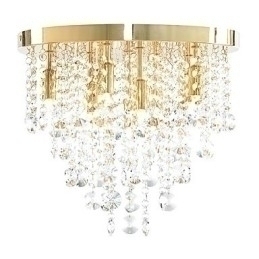 Designer Touch Decorative Modern Crystal Semi Flush Mount with 9 Lights (G9 Bulb Base)