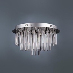 Designer Touch Decorative Modern Crystal Chandelier with 12 Lights