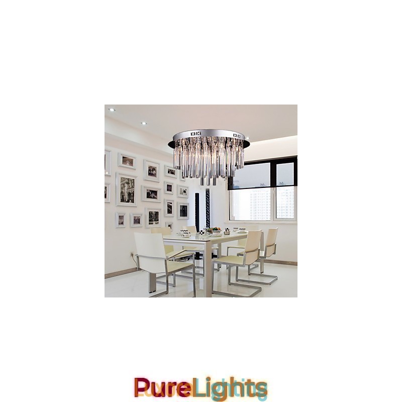 Designer Touch Decorative Modern Crystal Chandelier with 12 Lights