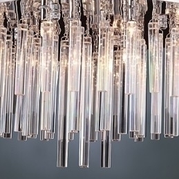 Designer Touch Decorative Modern Crystal Chandelier with 12 Lights