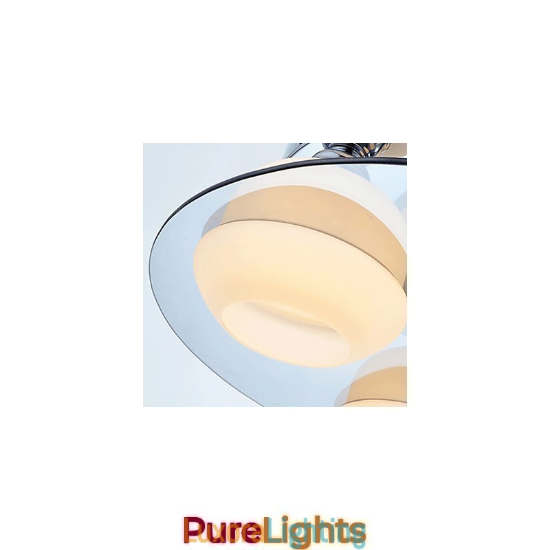 Designer Touch Decorative Modern Ceiling Light Flush Mount 5 Lights Contemporary Metal