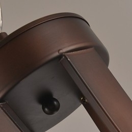 Designer Touch Decorative Traditional Classic Retro Mini Style Painting Metal Chandelier