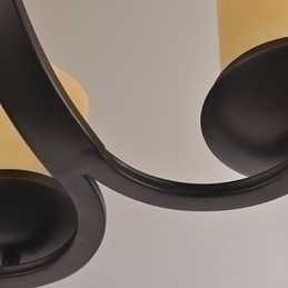 Designer Touch Decorative Traditional Classic Retro Mini Style Painting Metal Chandelier