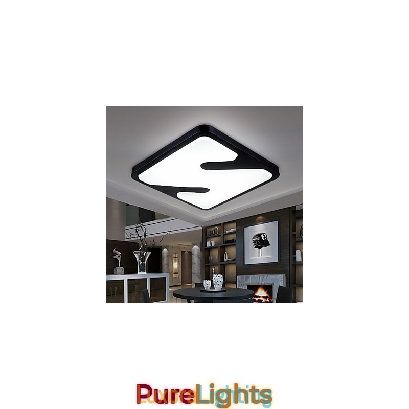 Designer Touch Decorative Flush Mount Modern Contemporary Metal