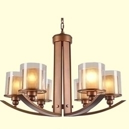 Designer Touch Decorative Traditional Classic Retro Mini Style Painting Metal Chandelier