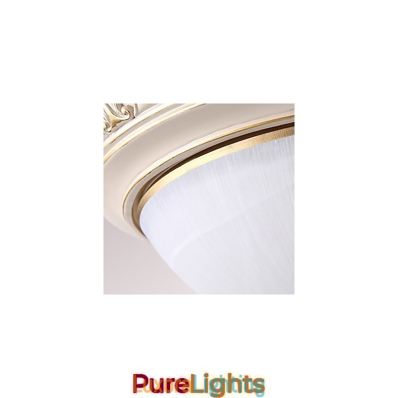 Designer Touch Decorative Flush Mount Crystal Traditional Classic Resin