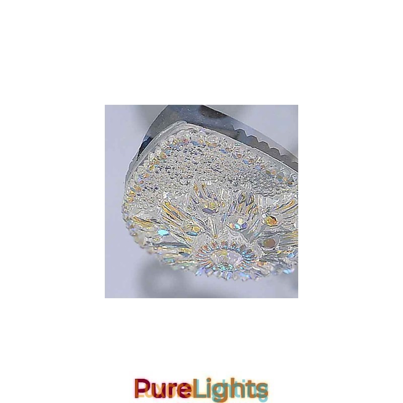 Designer Touch Decorative Flush Mount Modern Contemporary Metal