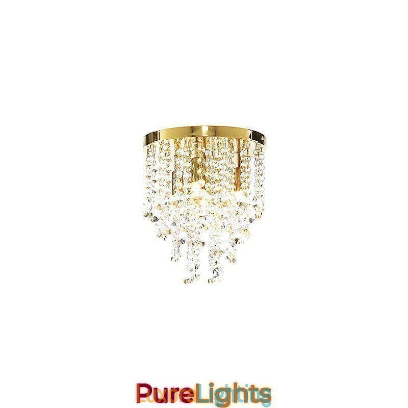 Designer Touch Decorative Modern Crystal Semi Flush Mount with 4 Lights (G9 Bulb Base)