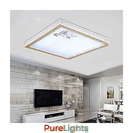 Designer Touch Decorative Flush Mount Modern Contemporary Metal