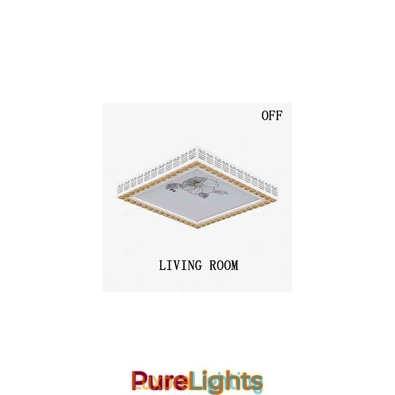 Designer Touch Decorative Flush Mount Modern Contemporary Metal