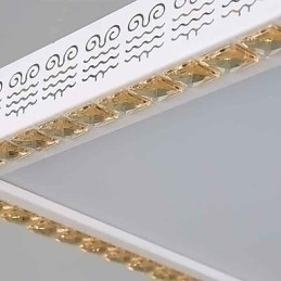 Designer Touch Decorative Flush Mount Modern Contemporary Metal