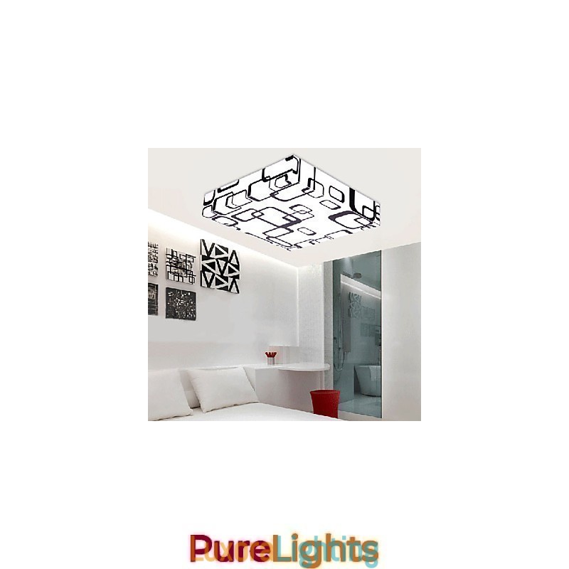 Designer Touch Decorative Flush Mount Modern Contemporary