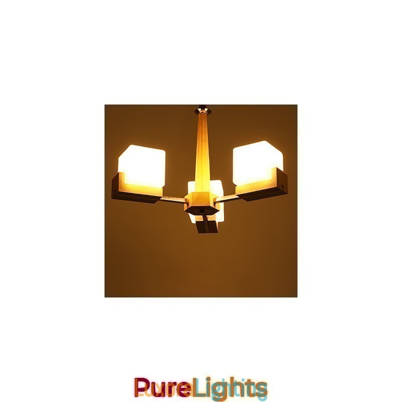 Designer Touch Decorative Flush Mount Mini Style Modern Contemporary Wood