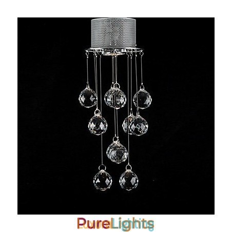 Designer Touch Decorative Modern Crystal Flush Mount Light