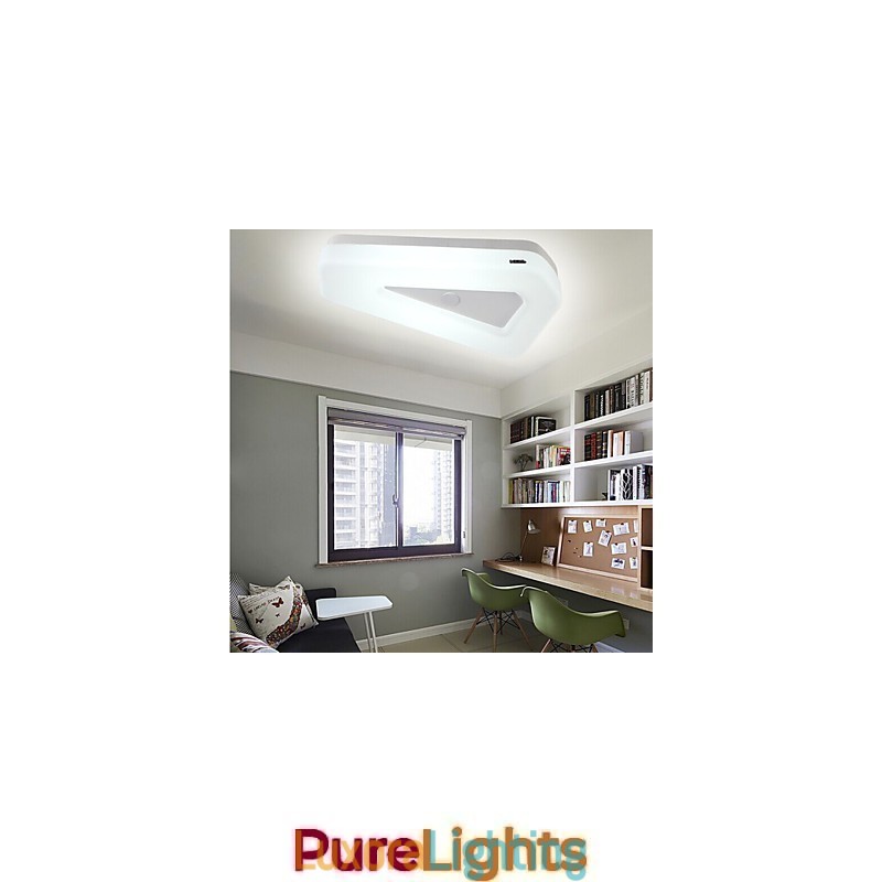 Designer Touch Decorative Bulb Included Flush Mount Modern Contemporary Metal