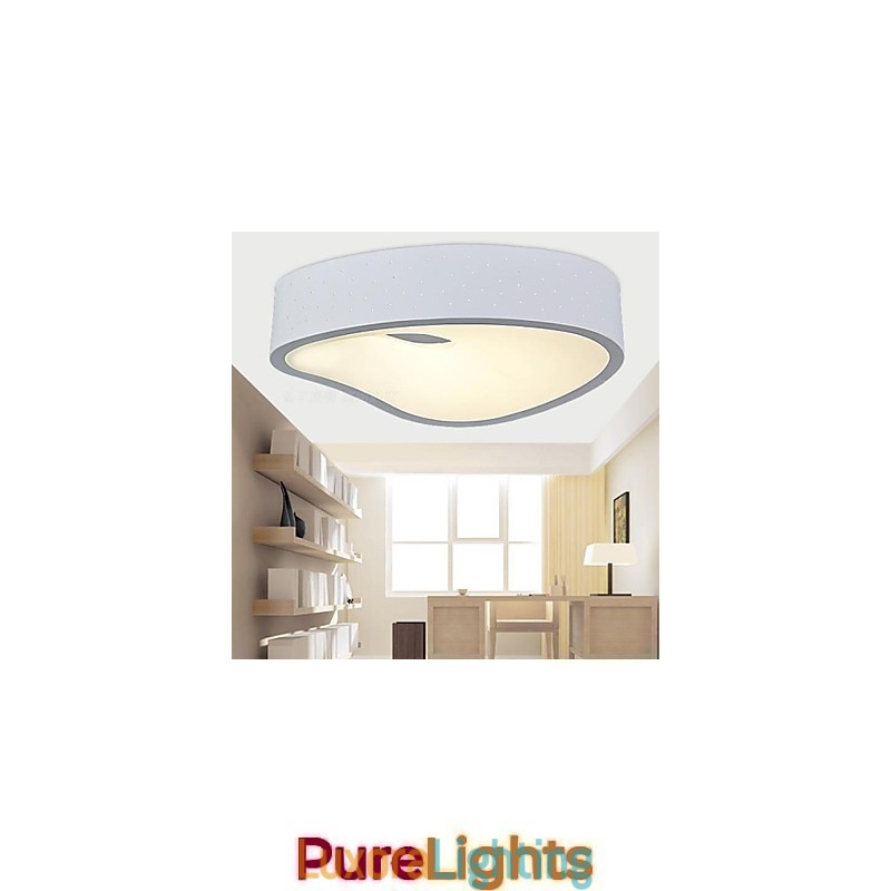 Designer Touch Decorative Pendant Lights 1 Light Modern White Metal and Acrylic