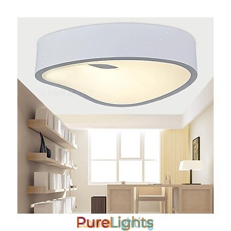 Designer Touch Decorative Pendant Lights 1 Light Modern White Metal and Acrylic