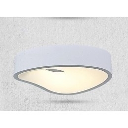 Designer Touch Decorative Pendant Lights 1 Light Modern White Metal and Acrylic