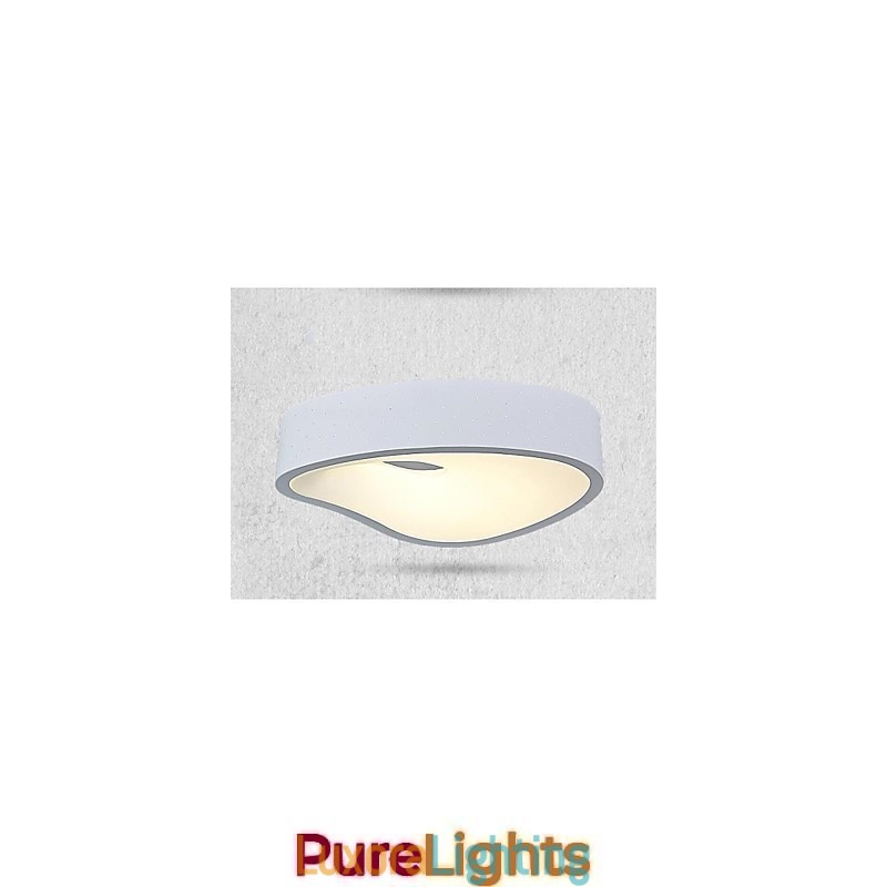 Designer Touch Decorative Pendant Lights 1 Light Modern White Metal and Acrylic