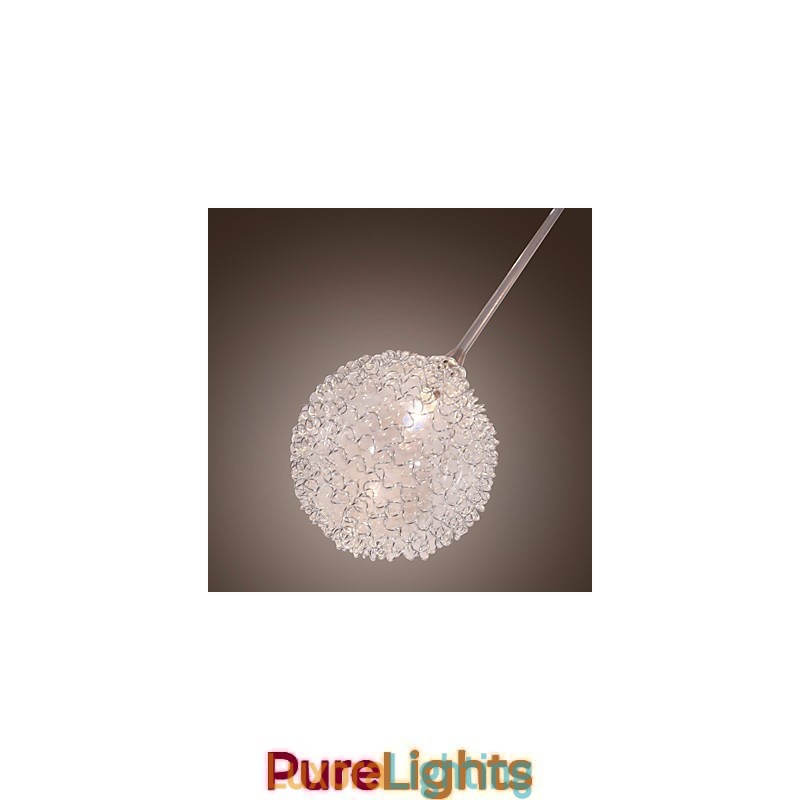 Designer Touch Decorative G4 12 light Iron Flush Mount Light with Aluminum Shades