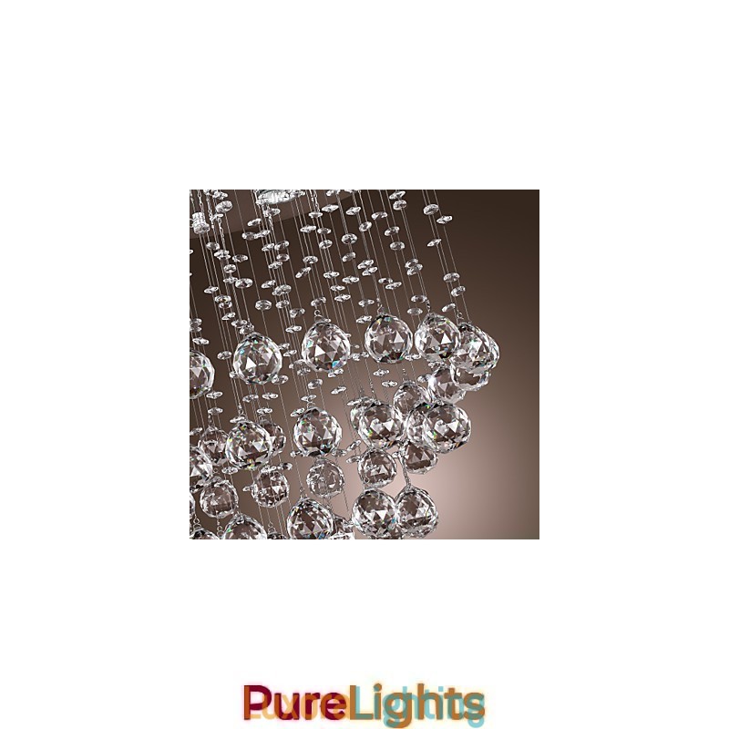 Designer Touch Decorative Crystal Chandelier with 5 lightsoque Design (K9 Crystal)