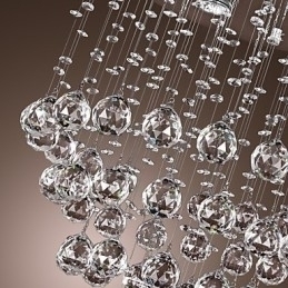 Designer Touch Decorative Crystal Chandelier with 5 lightsoque Design (K9 Crystal)