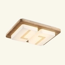 Designer Touch Decorative Flush Mount Mini Style Modern Contemporary Wood