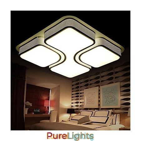 Designer Touch Decorative Modern Contemporary Traditional Classic Electroplated Metal Flush Mount