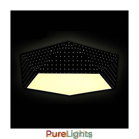 Designer Touch Decorative Modern Contemporary Metal Flush Mount