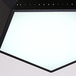 Designer Touch Decorative Modern Contemporary Metal Flush Mount