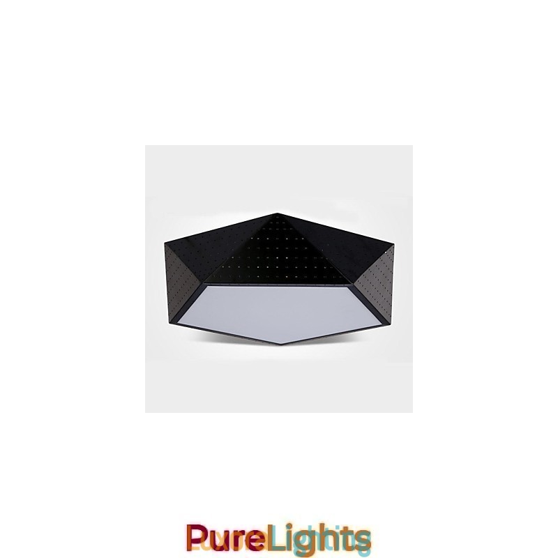 Designer Touch Decorative Modern Contemporary Metal Flush Mount