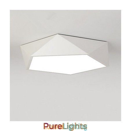 Designer Touch Decorative Modern Contemporary Painting Metal Flush Mount